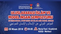 İslam ve Model İnsan Sempozyumu’nda Prof. Dr. Şaban Öz ve Dr. Feyza Betül Köse tarafından sunulan tebliğler sitemizde