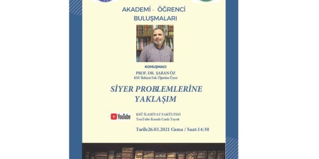 Prof. Dr. Şaban Öz, “Siyer Problemlerine Yaklaşım” konferansında Siyer’in çeşitli meselelerini ele aldı.