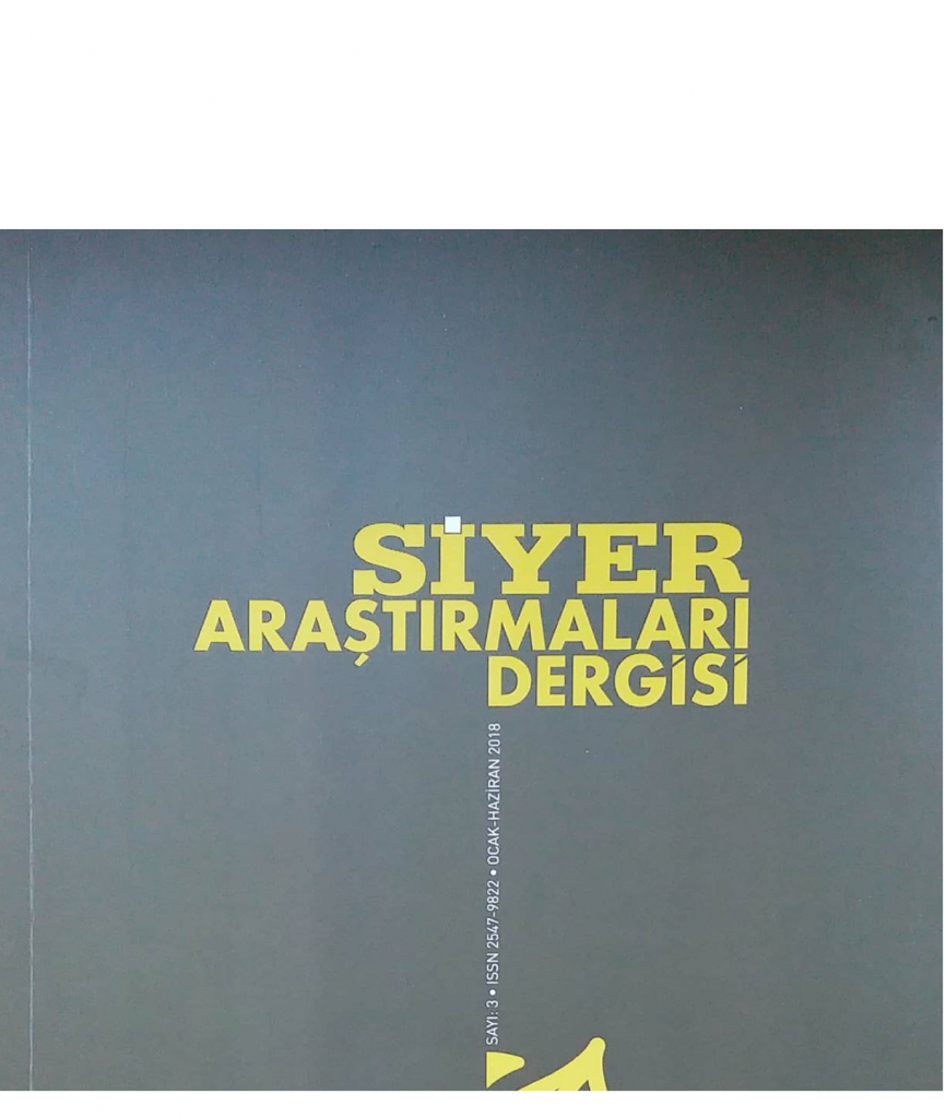 Siyer Araştırmaları Dergisi’nin 3. sayısı yayımlandı