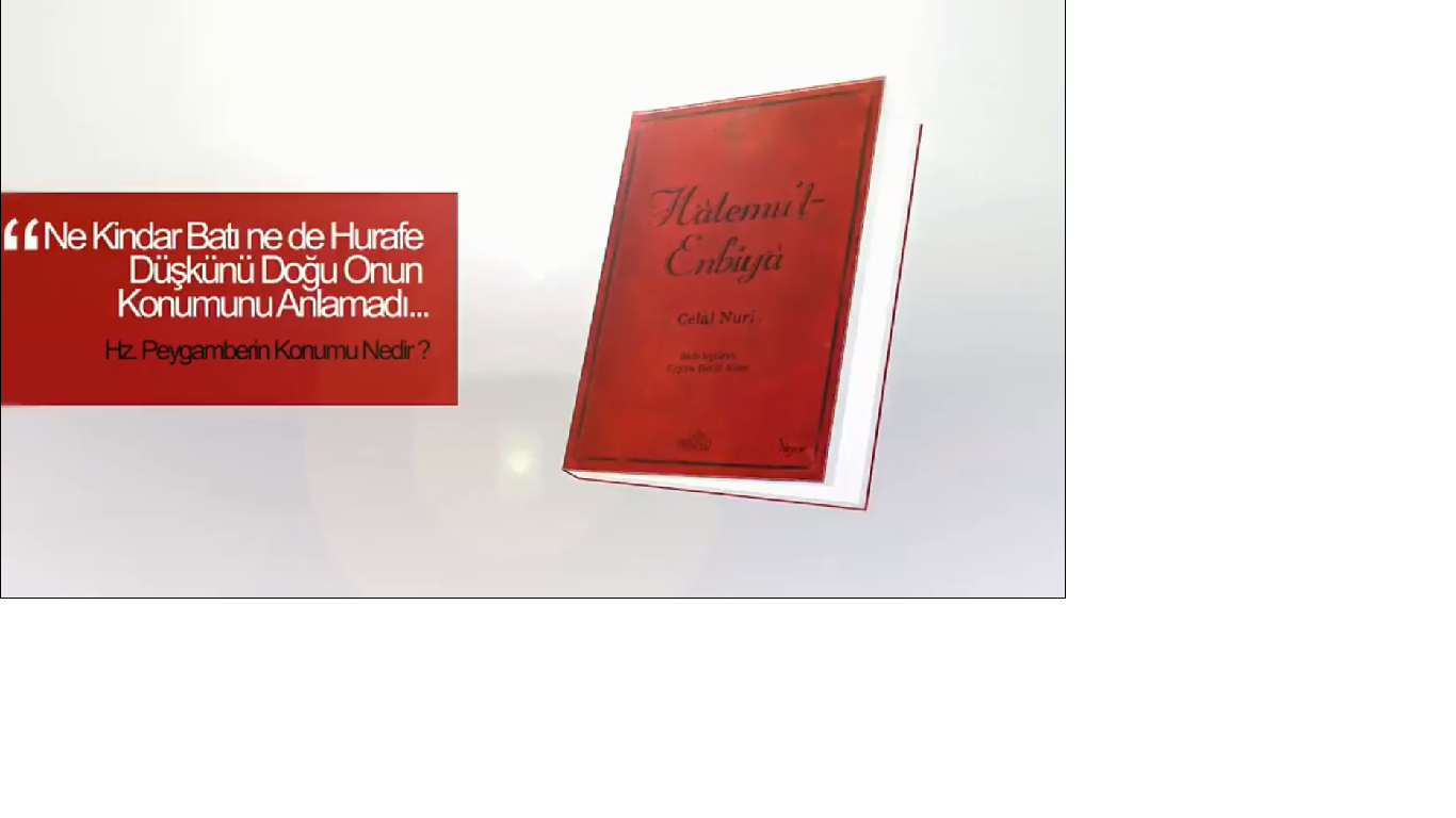 Hatemu’l Enbiya-Celal Nuri