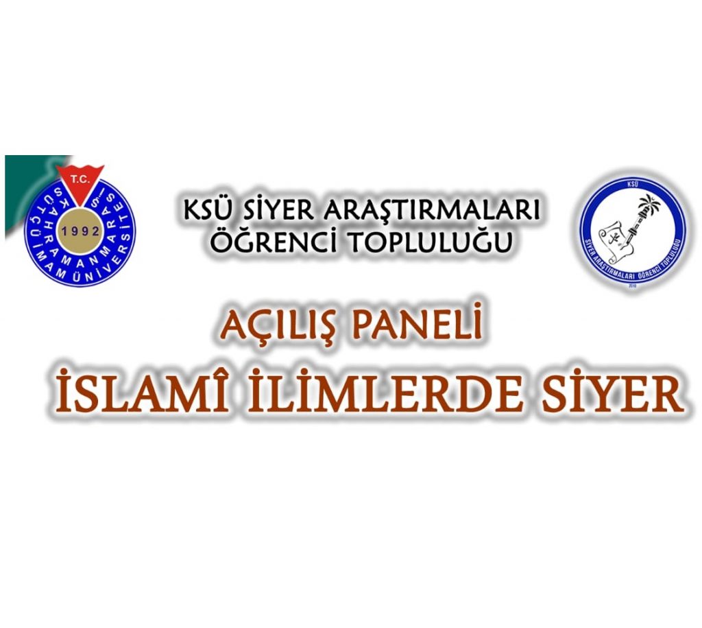 Siyer Araştırmaları Öğrenci Topluluğumuzun açılışını İslâmî İlimlerde Siyer Paneli ile yapıyoruz