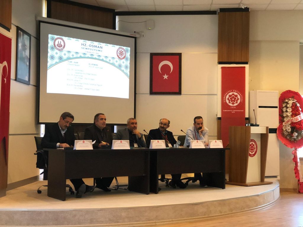 Sivas’ta düzenlenen Hz. Osman Sempozyumu’na katıldık