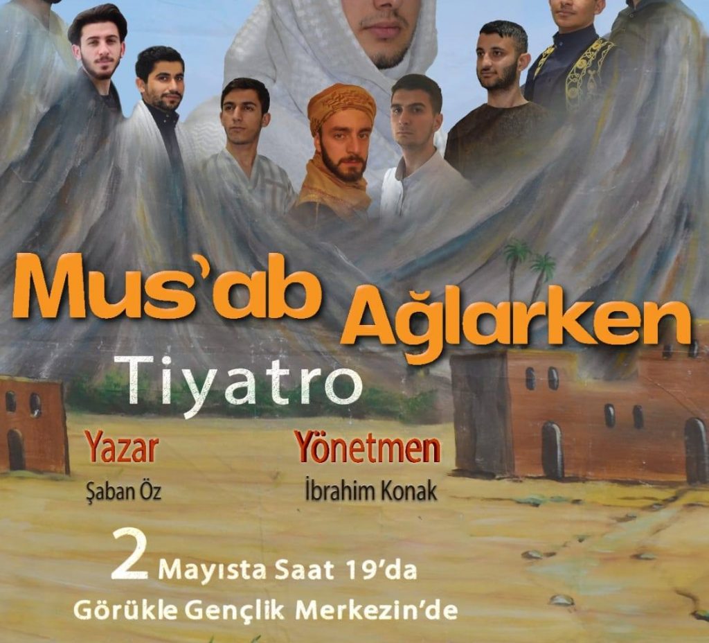 Musab Ağlarken ikinci kez sahnede
