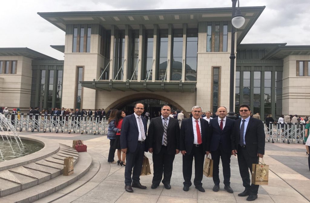 Prof. Dr. Şaban Öz, Cumhurbaşkanlığı Külliyesi’nde düzenlenen 2019 Fuat Sezgin Yılı toplantısına katıldı