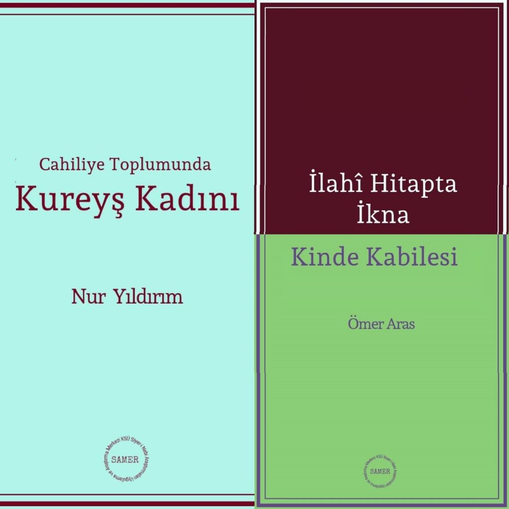 SAMER Yayınları’ndan üç kitap