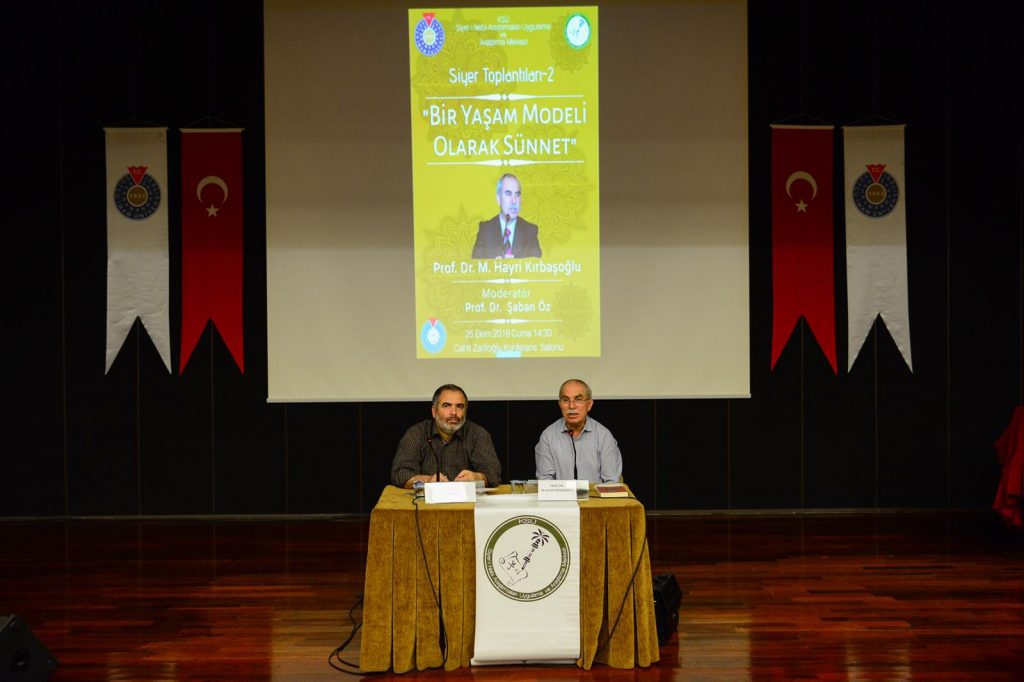 SAMER’in Siyer Toplantıları’nın ikincisinde Prof. Dr. Hayri Kırbaşoğlu ilim ziyafeti sundu