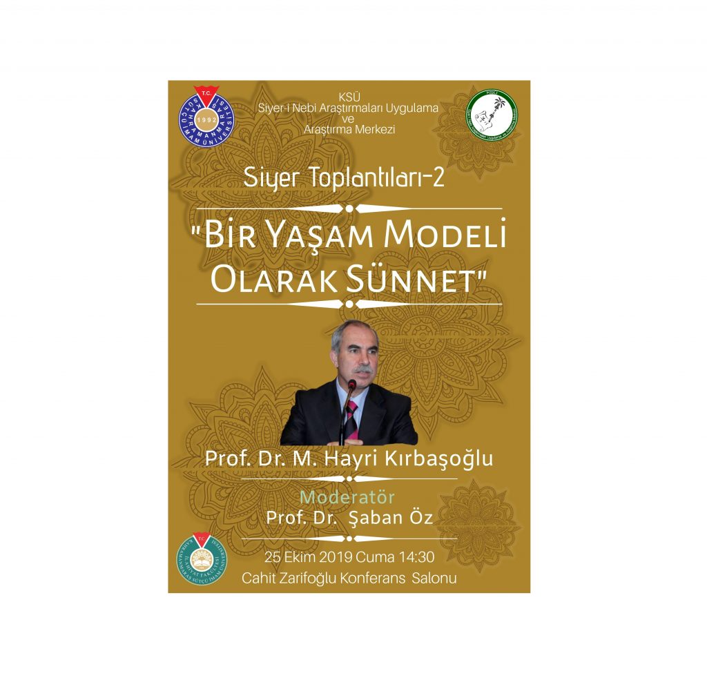 Prof. Dr. Hayri Kırbaşoğlu’nu ağırlıyoruz